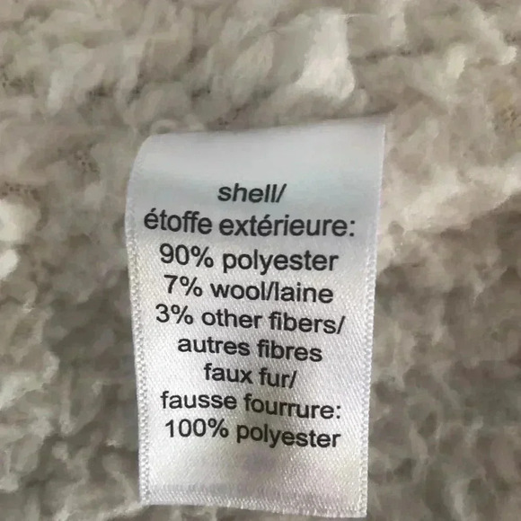 Maurices vest open front plaid fuzzy liner size small - Picture 9 of 10